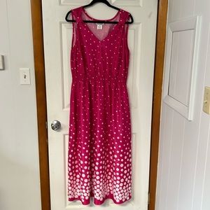 Pink & White Summer Dress
